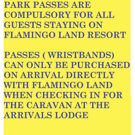 Hotel Flamingo Land - Cedar Wood Cw49 Kirby Misperton Exterior foto